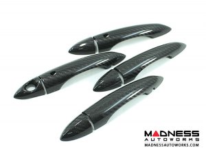 Alfa Romeo Stelvio Exterior Door Handle Set - Carbon Fiber